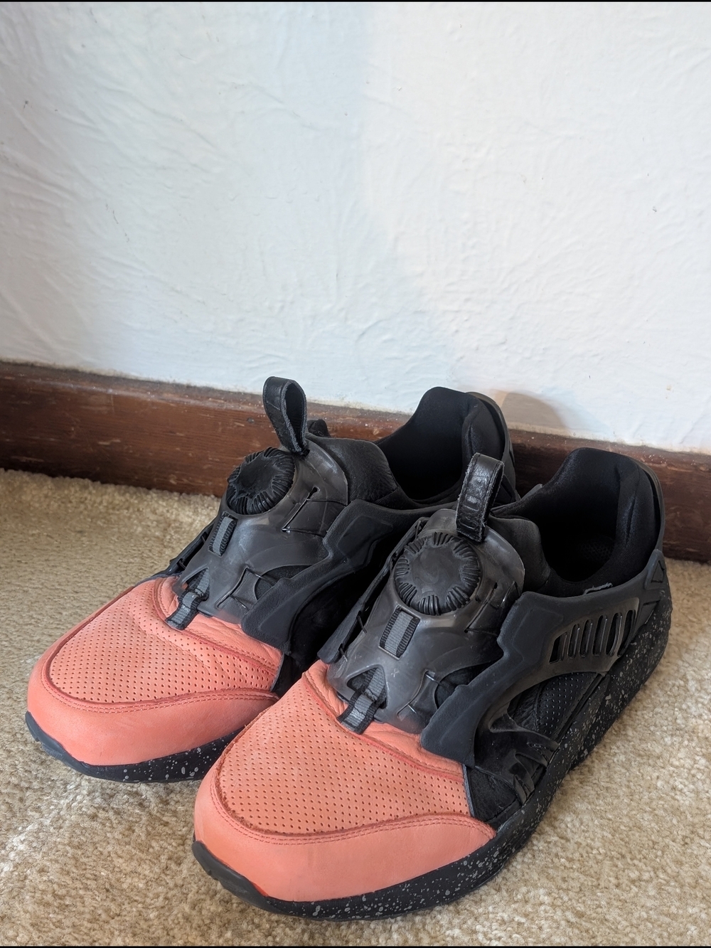 KITH x COAT OF ARMS x PUMA DISC BLAZE 356608 01 "SALMON" SIZE 10.5